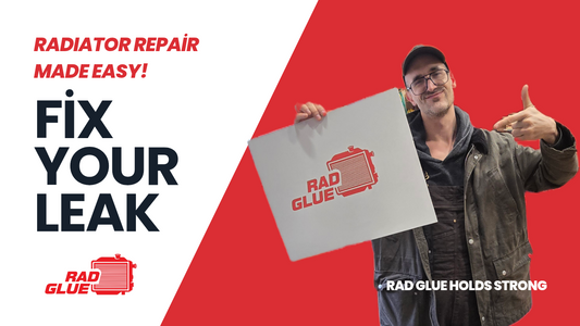 Fixing A Heater Core With Rad Glue